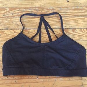 Black lululemon bra